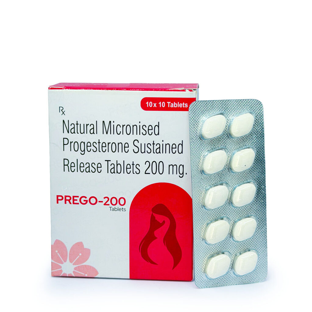Prego-200 Box & Tablets
